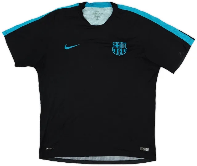 2015-16 Barcelona Nike Training Shirt - 8/10 - (L)