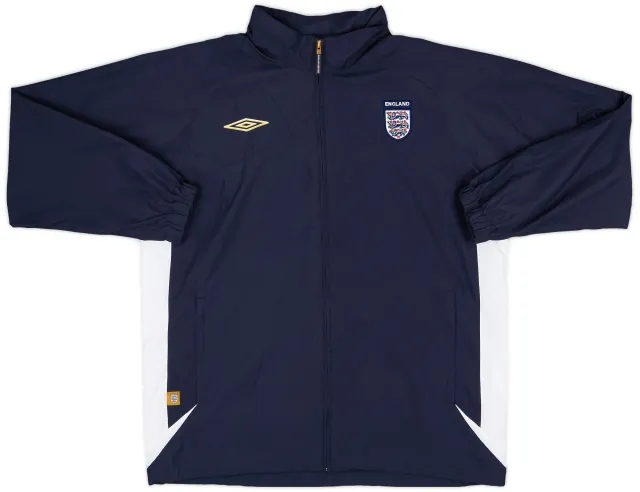 2004-06 England Umbro Hooded Rain Jacket - 6/10 - (L)
