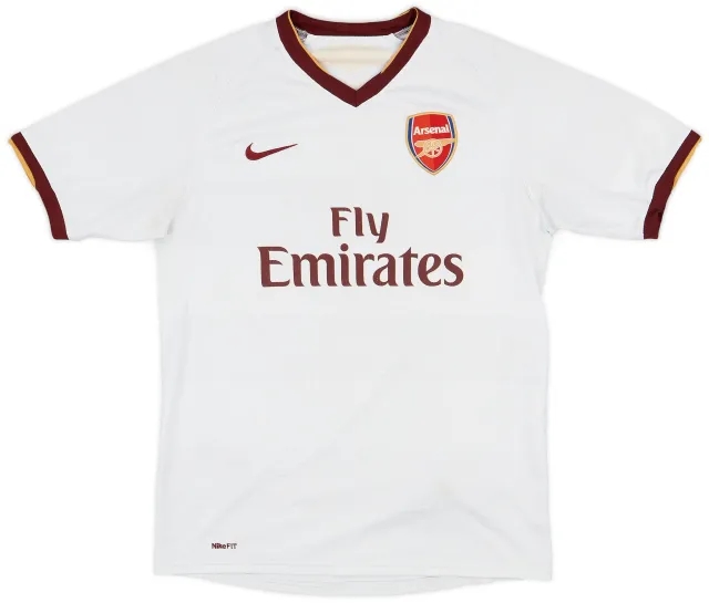 Nike 2007-08 Arsenal Away Shirt - 5/10 - (XL.Boys)