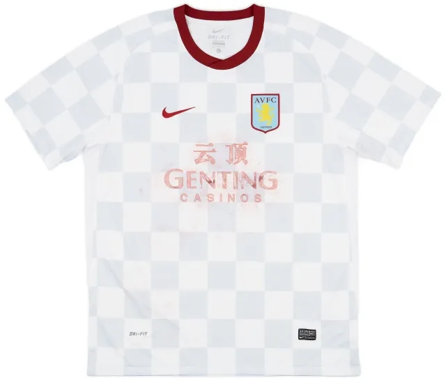 Nike 2011-12 Aston Villa Away Shirt - 4/10 - (XL)