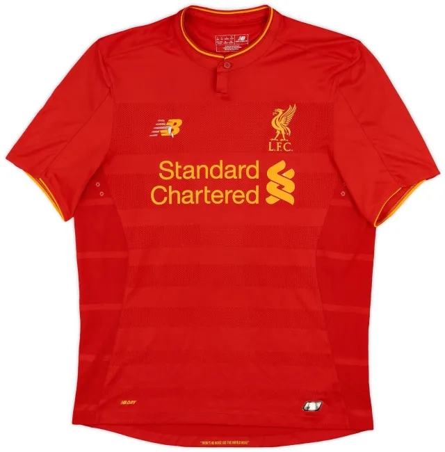 NewBalance 2016-17 Liverpool Home Shirt - 5/10 - (L)