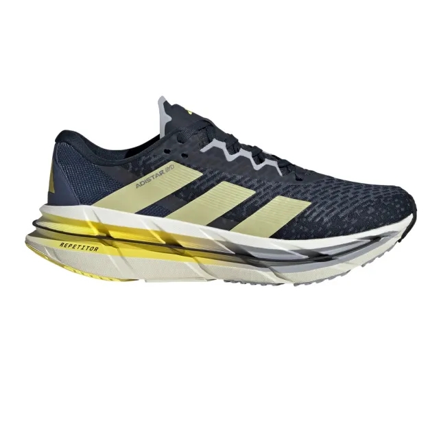 adidas Adistar BYD Stability Running Shoe Men - Dark Blue, Yellow