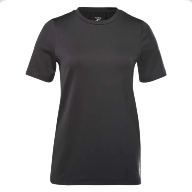 Reebok Womenss Workout Ready Speedwick T-Shirt in Black