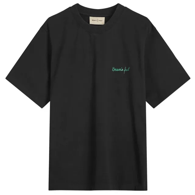 Bram's Fruit Men's Fruit Acrylic T-Shirt Black