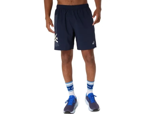 Asics Icon 7 Inch Short - Blue - Size XL - Blue