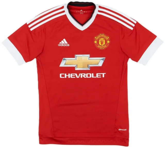 adidas 2015-16 Manchester United Home Shirt Rooney #10 - 6/10 - (XS)