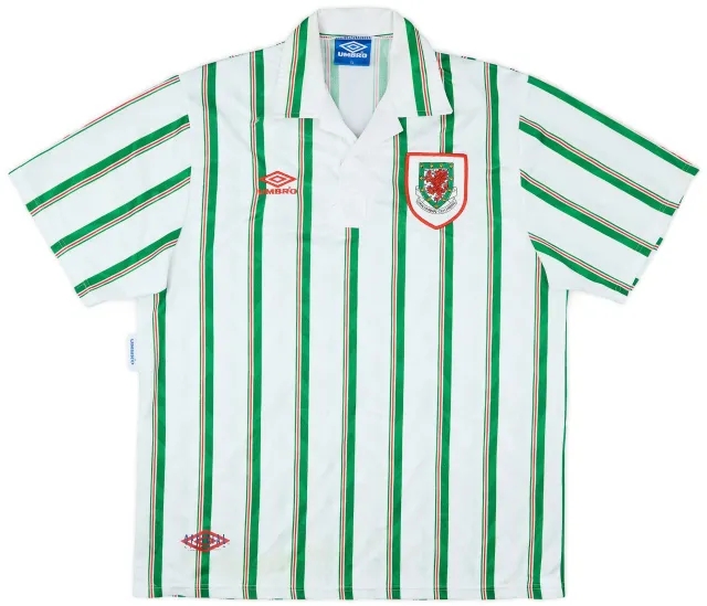 Umbro 1993-95 Wales Away Shirt - 9/10 - (XL)