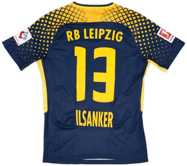 Nike 2017-18 RB Leipzig Match Issue Away Shirt Ilsanker #13