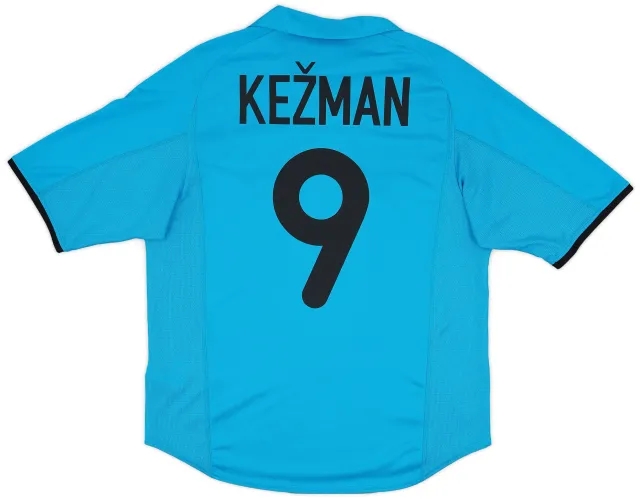 Nike 2001-02 PSV Away Shirt Kezman #9 - 7/10 - (M)