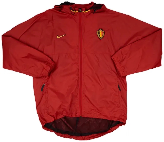 2000-02 Belgium Nike Hooded Rain Jacket - 8/10 - (L)