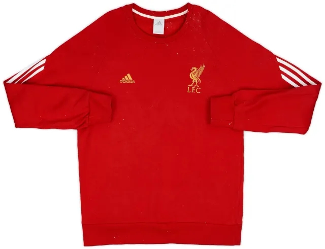 2007-08 Liverpool adidas Sweat Top - 8/10 - (L)