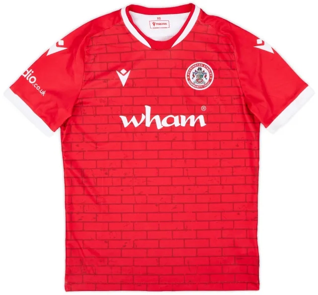 Macron 2023-24 Accrington Stanley Home Shirt - 8/10 - (XS)