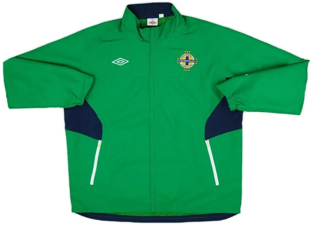 2008-10 Northern Ireland Umbro Track Jacket - 8/10 - (XXL)