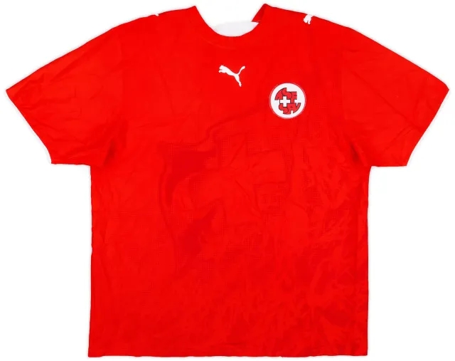 Puma 2006-08 Switzerland Home Shirt - 9/10 - (XL)
