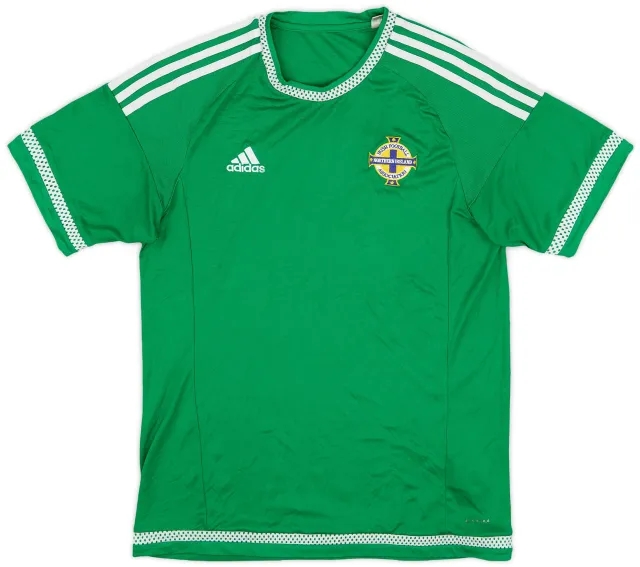adidas 2015 Northern Ireland Home Shirt - 7/10 - (L)