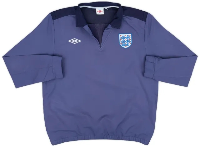 2010-11 England Umbro Drill Top - 9/10 - (XL)
