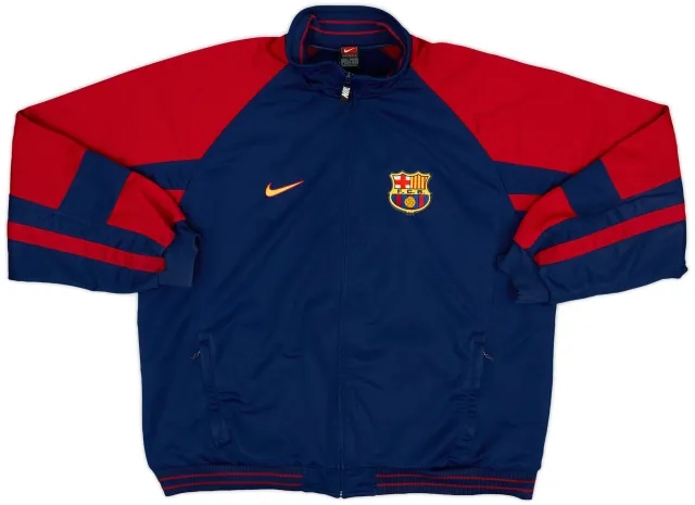 1998-99 Barcelona Nike Track Jacket - 8/10 - (XL)