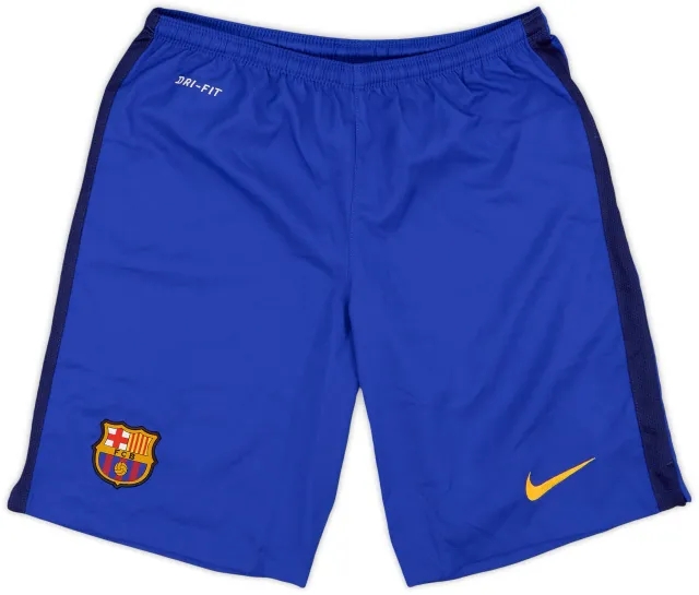 Nike 2015-16 Barcelona Away Shorts - 8/10 - (S)