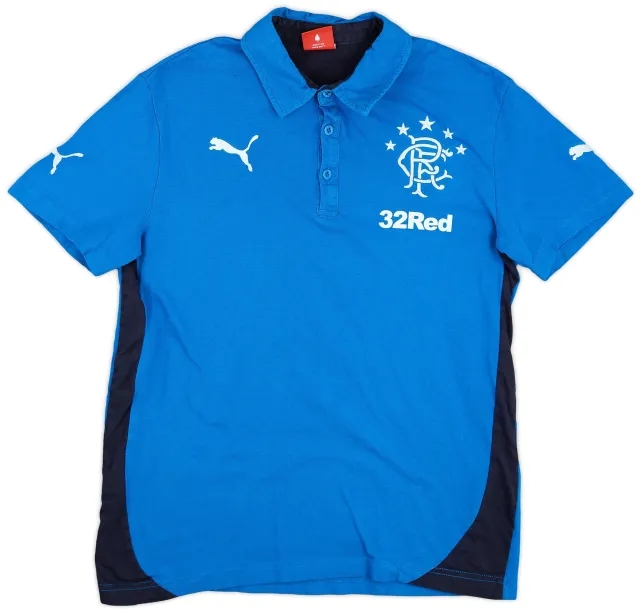2013-14 Rangers Puma Polo Shirt - 9/10 - (S)