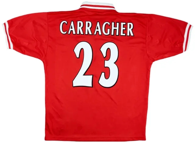 Reebok 1996-98 Liverpool Home Shirt Carragher #23 - 9/10 - (L)
