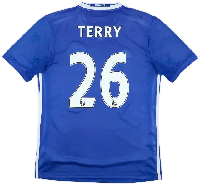 adidas 2016-17 Chelsea Home Shirt Terry #26 - 5/10 - (M)
