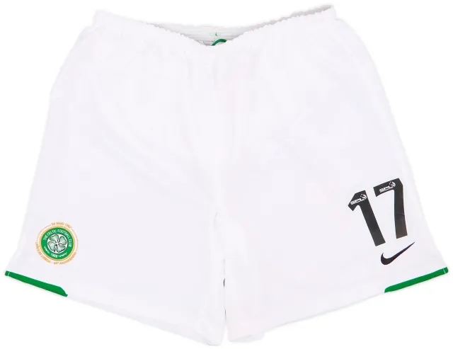 Nike 2007-08 Celtic Home Shorts #17 - 8/10 - (L)