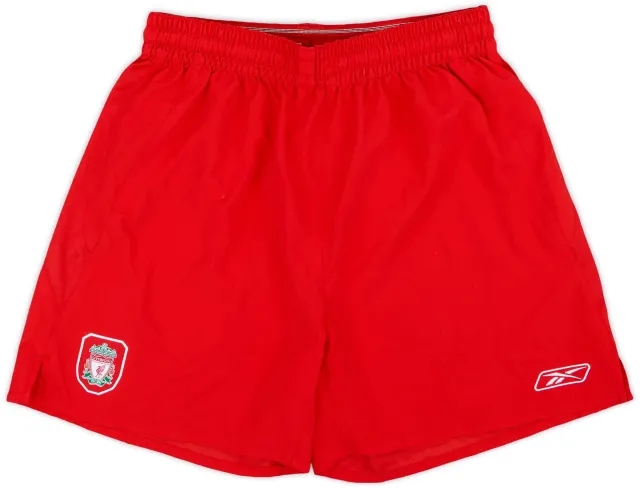 Reebok 2004-06 Liverpool Home Shorts - 8/10 - (L)