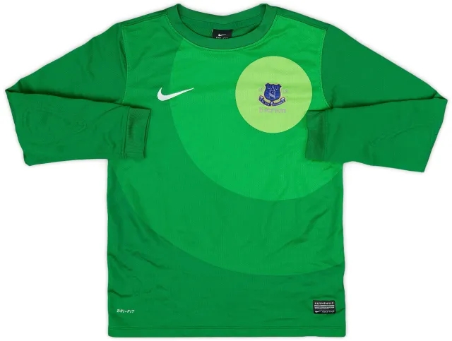 Nike 2012-13 Everton GK Shirt - 7/10 - (M.Boys)