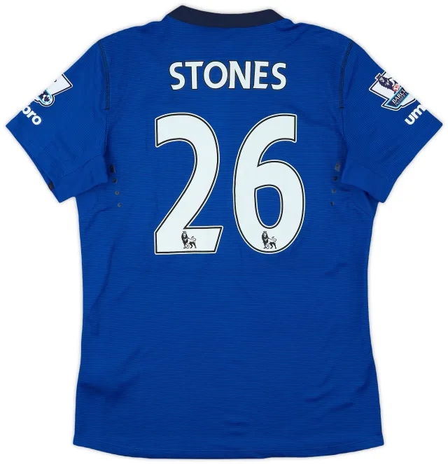 Nike 2014-15 Everton Home Shirt Stones #26 - 8/10 - (S)