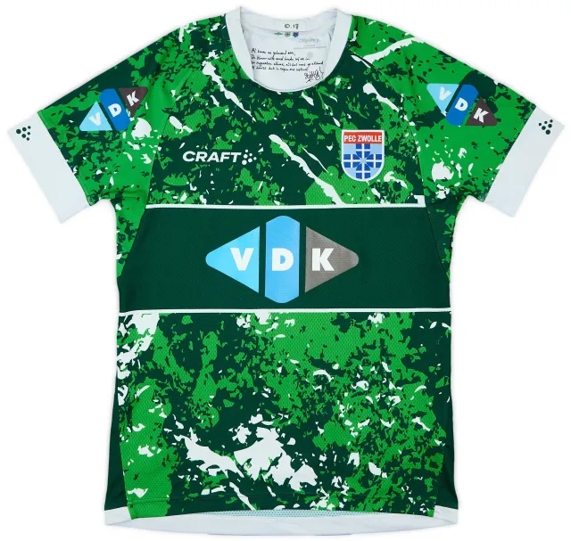2021-22 PEC Zwolle Away Shirt #6 - 8/10 - (S)