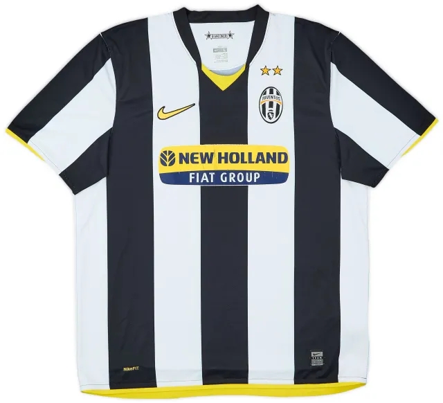 Nike 2008-09 Juventus Home Shirt - 6/10 - (L)