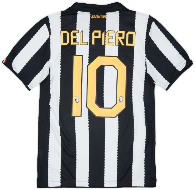 Nike 2010-11 Juventus Home Shirt Del Piero #10 - 9/10 - (S)