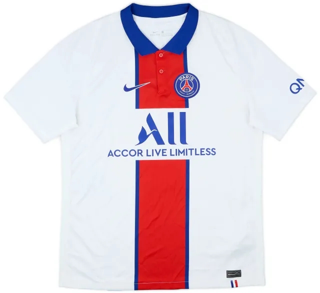 Nike 2020-21 Paris Saint-Germain Away Shirt - 9/10 - (L)