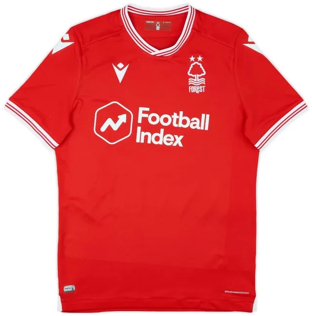 Macron 2020-21 Nottingham Forest Home Shirt - 8/10 - (S)