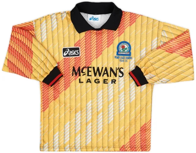 Asics 1995-96 Blackburn GK Shirt - 7/10 - (L.Boys)