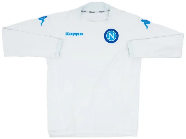 Kappa 2004-05 Napoli Away L/S Shirt - 7/10 - (S)