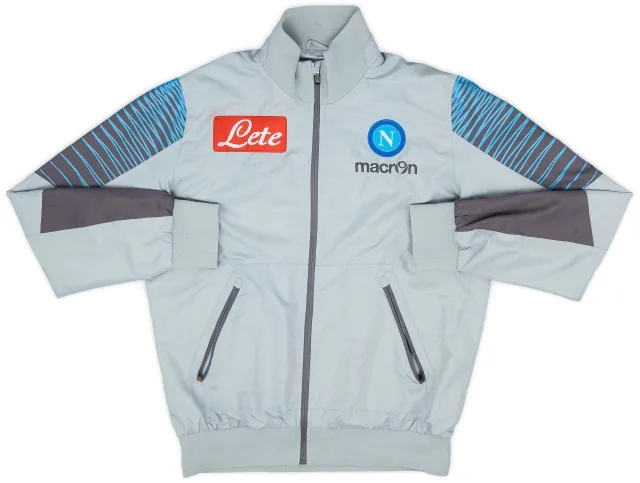 2014-15 Napoli Macron Track Jacket - 5/10 - (L)