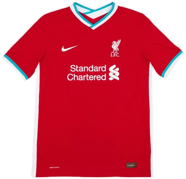 Nike 2020-21 Liverpool Authentic Home Shirt - 10/10 - (XL.Boys)