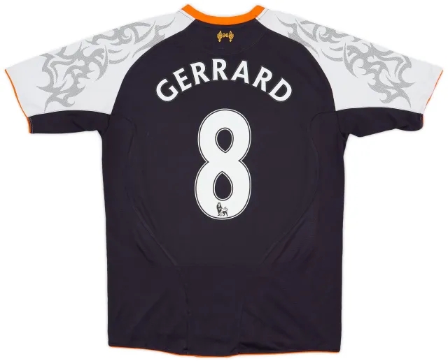 2012-13 Liverpool Third Shirt Gerrard #8 - 5/10 - (M)