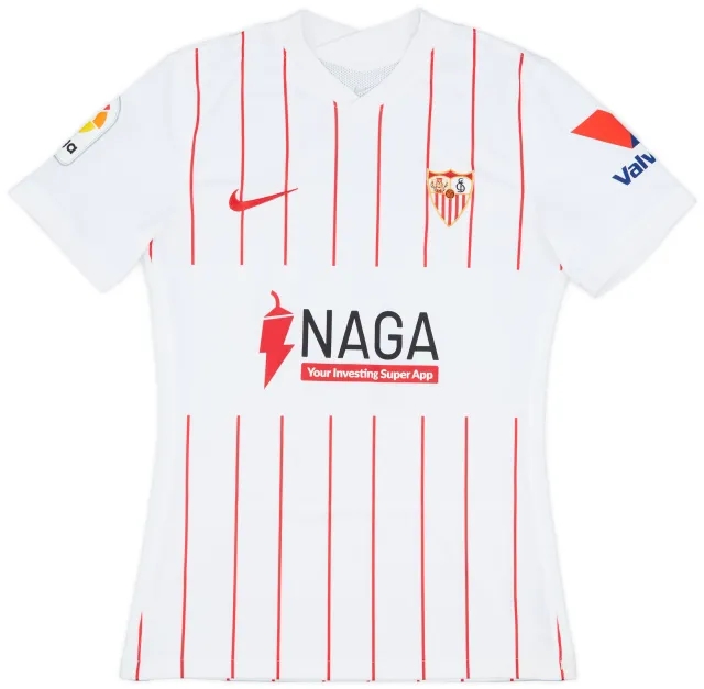 Nike 2021-22 Sevilla Home Shirt - 9/10 - (M)
