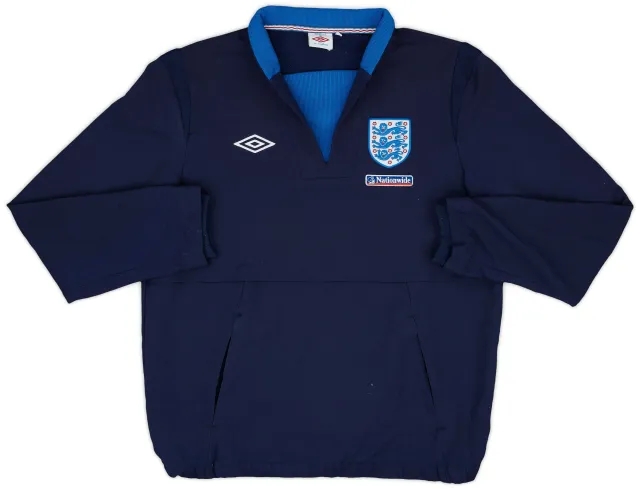 2009-10 England Umbro Drill Top - 7/10 - (L)