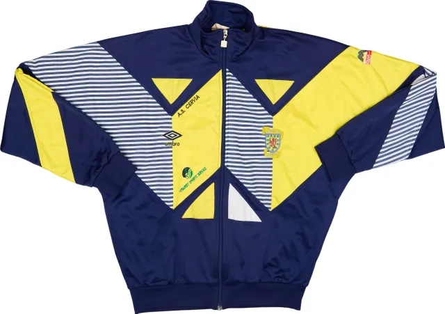 1991-92 Scotland Umbro Track Jacket - 6/10 - (S)