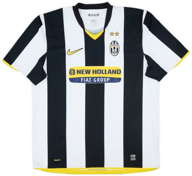 Nike 2008-09 Juventus Home Shirt - 6/10 - (XL)