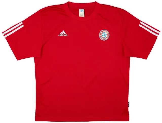 2002-03 Bayern Munich 'Fan-Club' adidas Training Shirt - 7/10 - (L)