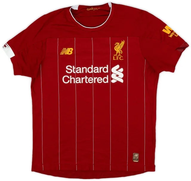 NewBalance 2019-20 Liverpool Home Shirt - 9/10 - (XL.Boys)