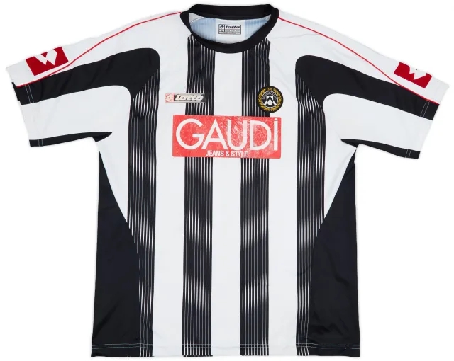 Lotto 2007-08 Udinese Home Shirt - 4/10 - (XL)