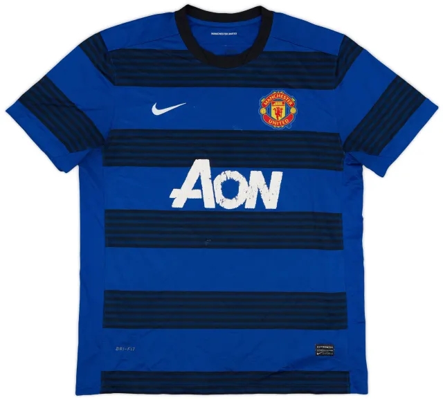 Nike 2011-13 Manchester United Away Shirt - 4/10 - (XL)