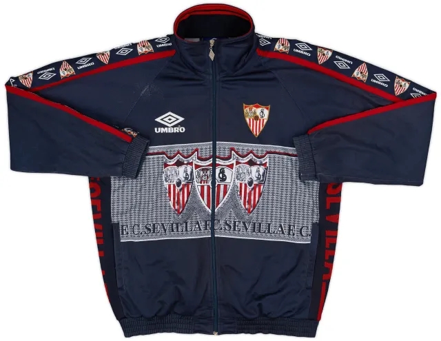 1995-96 Sevilla Umbro Track Jacket - 6/10 - (L)