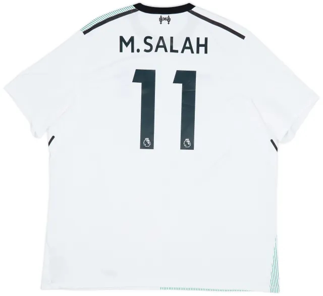 NewBalance 2017-18 Liverpool Away Shirt M.Salah #11 - 8/10 - (XXL)