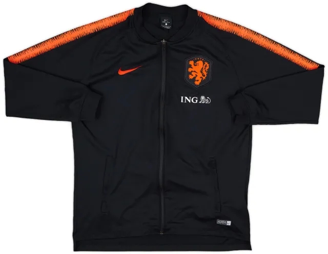 2018-19 Netherlands Nike Track Jacket - 9/10 - (L)